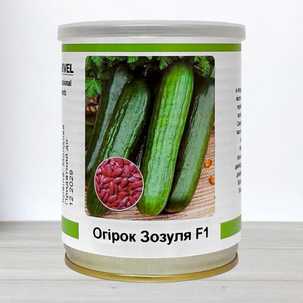 Семена в банках огурца Зозуля F1, (Италия), 100г